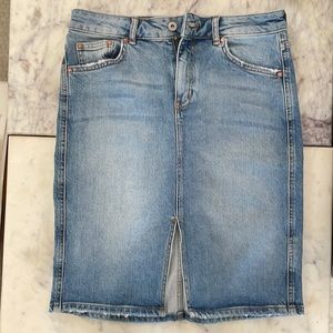 Anthropologie Pilcro Denim  Skirt